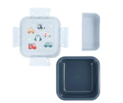Tutete Caja Almuerzo Grande City Cars* Cajas De Almuerzo Infantil·Sin Compartimentos