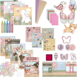 Little Dutch Caja creatividad XL Rosa ·*Niños Juegos De Viaje
