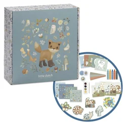 Little Dutch Caja de creatividad Forest Friends ·*Niños Juegos De Viaje