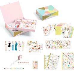 Djeco Caja Tinou · Lovely Paper*Niños Kit De Manualidades