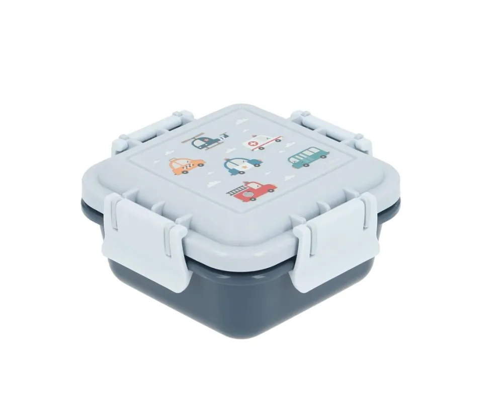 Tutete Cajita Almuerzo City Cars* Cajas De Almuerzo Infantil·Sin Compartimentos