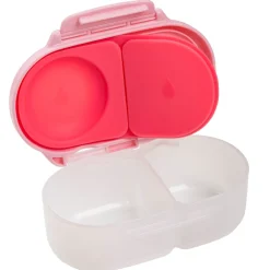b.box Cajita snack Flamingo Fizz ·* Cajas De Almuerzo Infantil·Sin Compartimentos