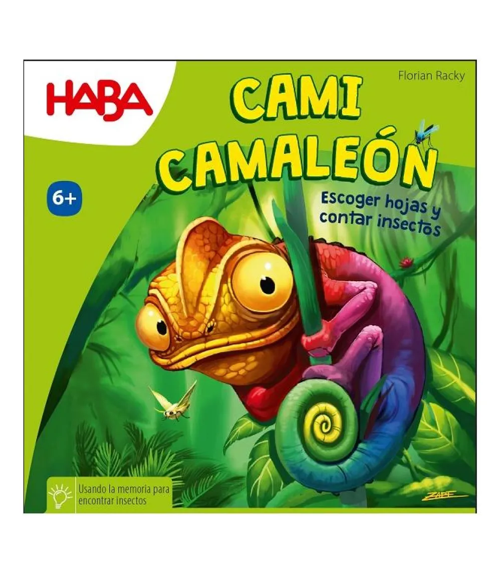 HABA Cami Camaleón ·*Niños Juegos Haba|Juegos De Mesa Competitivos