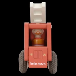 Little Dutch Camión de Bomberos FSC ·*Niños Coches De Madera De Juguete Para Bebés|Coches De Juguete Para Bebés