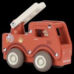 Little Dutch Camión de Bomberos FSC ·*Niños Coches De Madera De Juguete Para Bebés|Coches De Juguete Para Bebés