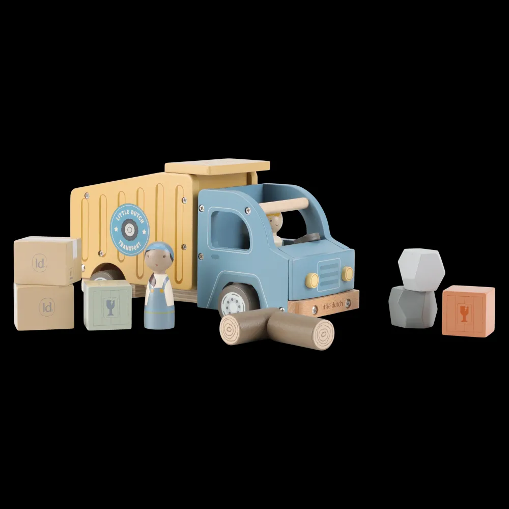 Little Dutch Camión Dumper FSC ·*Niños Coches De Madera De Juguete Para Bebés|Coches De Juguete Para Bebés