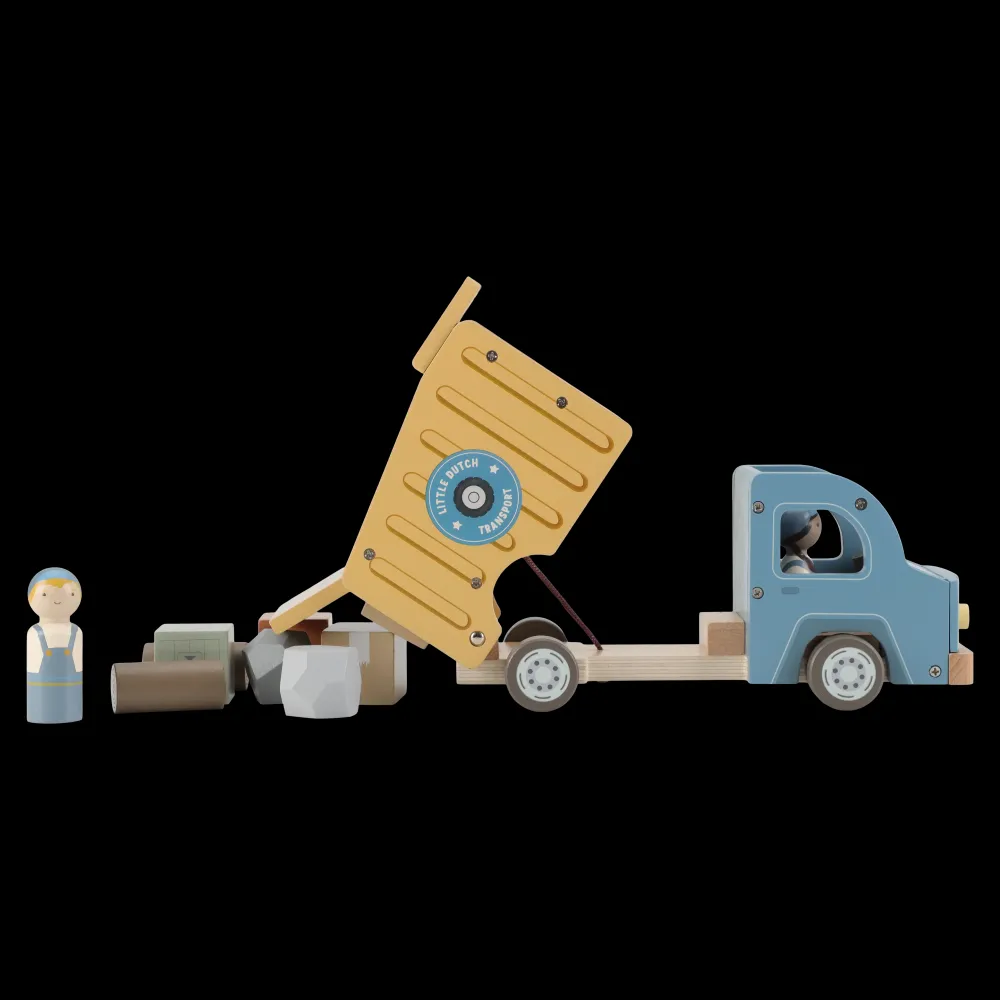 Little Dutch Camión Dumper FSC ·*Niños Coches De Madera De Juguete Para Bebés|Coches De Juguete Para Bebés