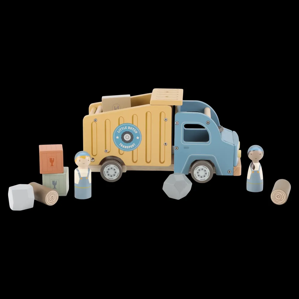 Little Dutch Camión Dumper FSC ·*Niños Coches De Madera De Juguete Para Bebés|Coches De Juguete Para Bebés