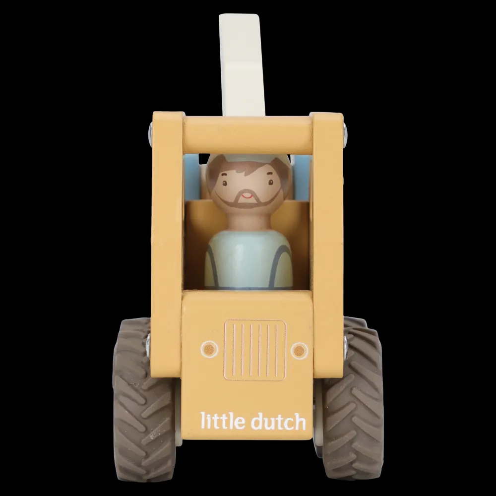 Little Dutch Camión Grúa FSC ·*Niños Coches De Madera De Juguete Para Bebés|Coches De Juguete Para Bebés