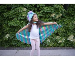 Great Pretenders Capa Reversible Dragon y Unicornio Blue · 5-6 años*Niños Disfraces Infantiles