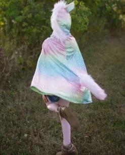Great Pretenders Capa Reversible Dragon y Unicornio · 5-6 años*Niños Disfraces Infantiles