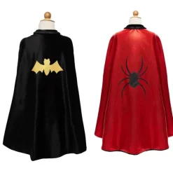Great Pretenders Capa Reversible Spiderman/Batman 5-6 años*Niños Disfraces Infantiles