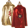 Great Pretenders Capa Reversible Wonder · 5-6 años*Niños Disfraces Infantiles