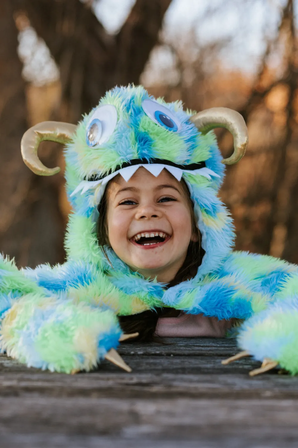 Great Pretenders Capa Swampy the Monster · 5-6 años*Niños Disfraces Infantiles