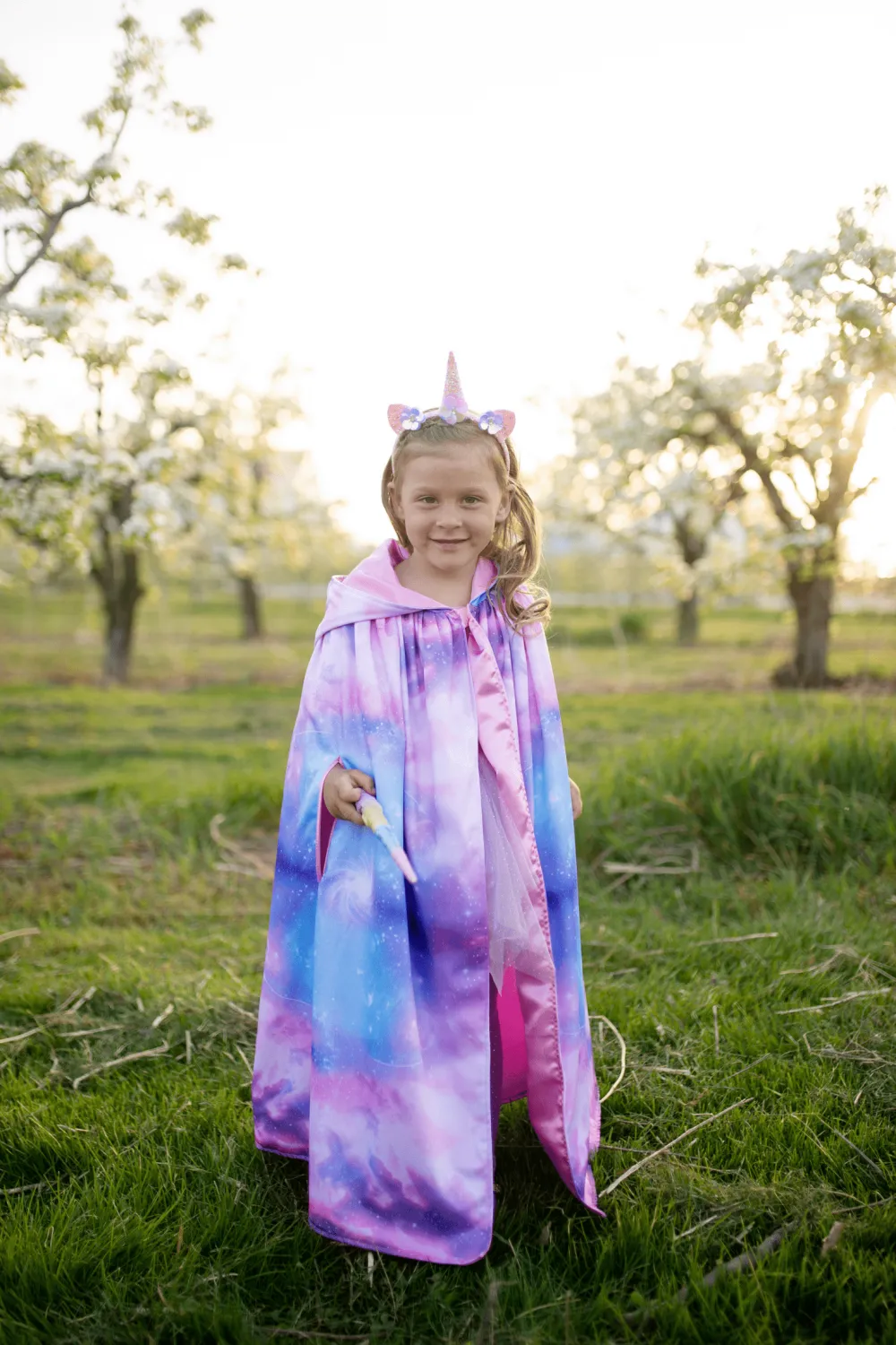Great Pretenders Capa Unicorn Galaxy · 7-8 años*Niños Disfraces Infantiles