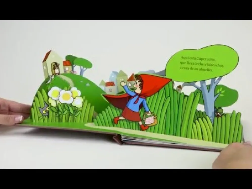 Combel Caperucita Roja Pop Up* Álbumes Ilustrados Infantiles|Libros Pop-Up