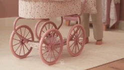 Little Dutch Carrito capazo metal Flores & Mariposas ·*Niños Accesorios Para Muñecas Bebé|Muñecos Bebés