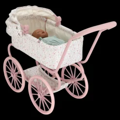 Little Dutch Carrito capazo metal Flores & Mariposas ·*Niños Accesorios Para Muñecas Bebé|Muñecos Bebés