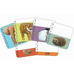 Djeco Cartas Batanimo ·*Niños Djeco|Juegos De Mesa De Viaje
