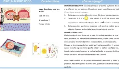 Djeco Cartas Bisous Dodo ·*Niños Djeco|Juegos De Mesa De Viaje