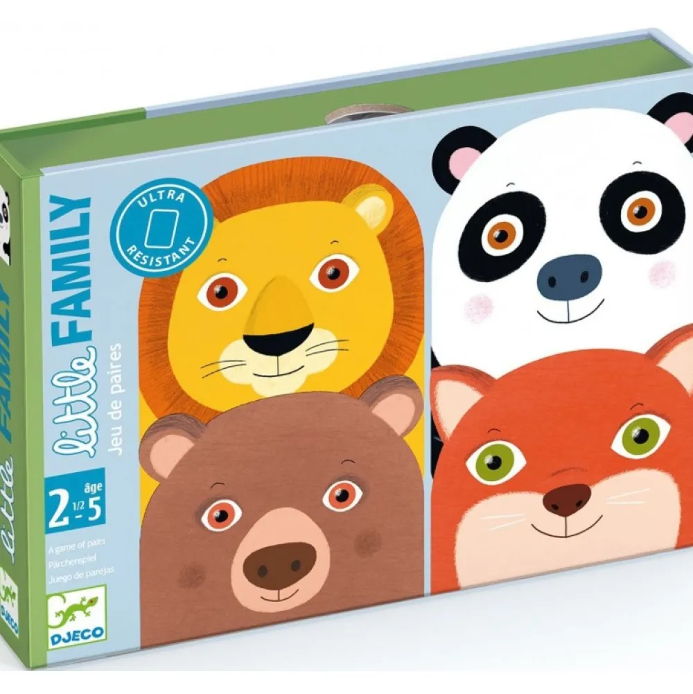 Djeco Cartas Little Family ·*Niños Djeco|Juegos De Mesa De Viaje