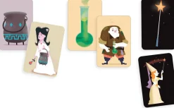 Djeco Cartas Magic School ·*Niños Djeco|Juegos De Mesa De Viaje