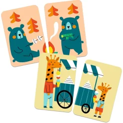 Djeco Cartas Misti'Loup ·*Niños Djeco|Juegos De Mesa De Viaje