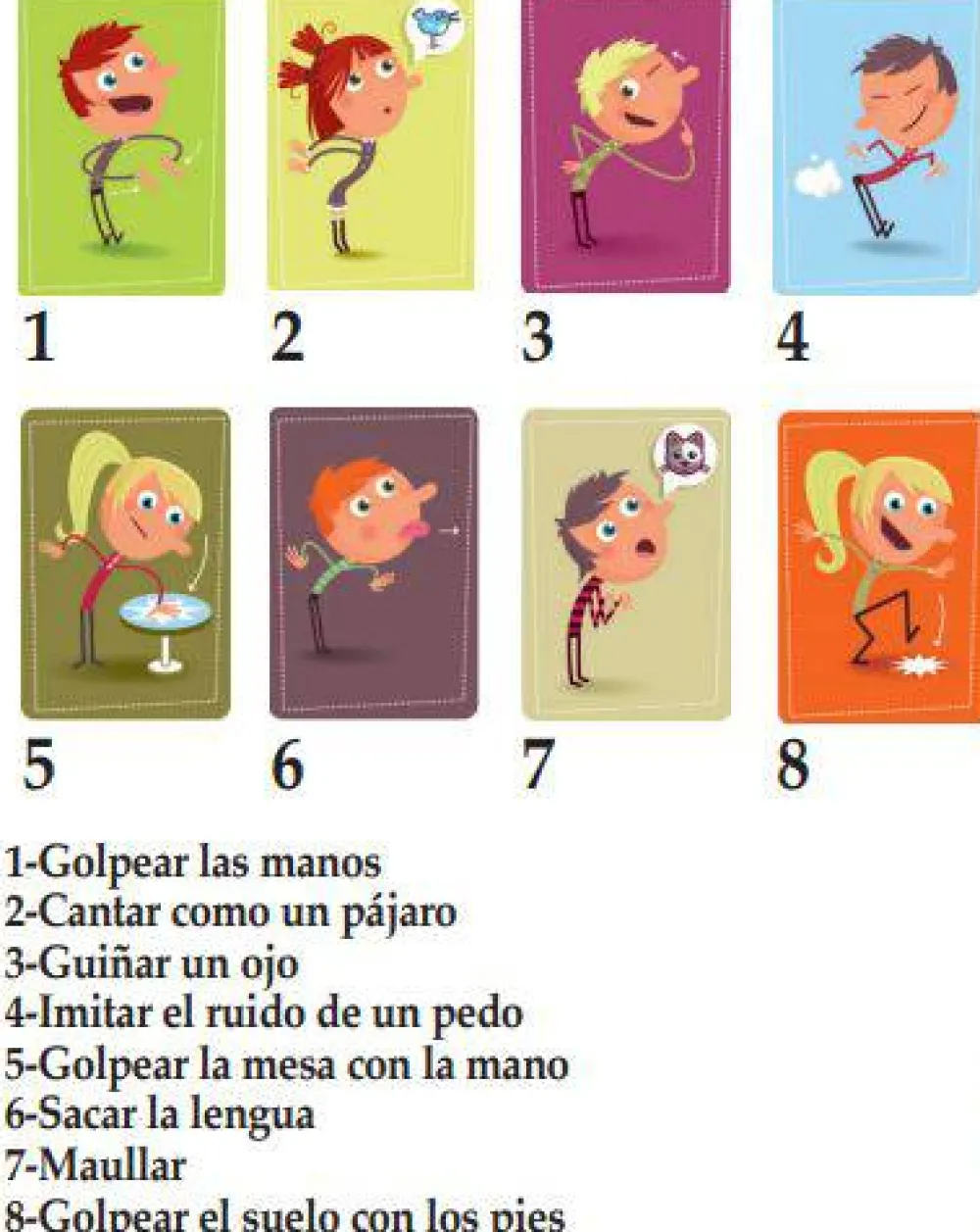 Djeco Cartas Tip Top Clap ·*Niños Djeco|Juegos De Mesa De Viaje