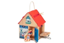 Lilliputiens Casa de Aprendizaje de Cierres*Niños Juguetes Waldorf|Juguetes Montessori