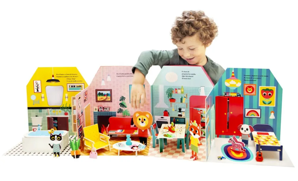 Combel Casa de Muñecas* Álbumes Ilustrados Infantiles|Libros Pop-Up