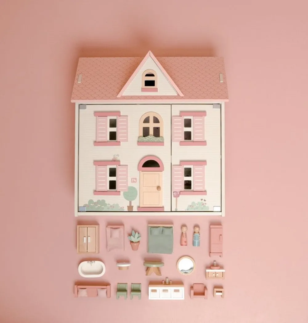 Little Dutch Casa de Muñecas Madera FSC ·*Niños Casas De Muñecas|Juguetes Waldorf