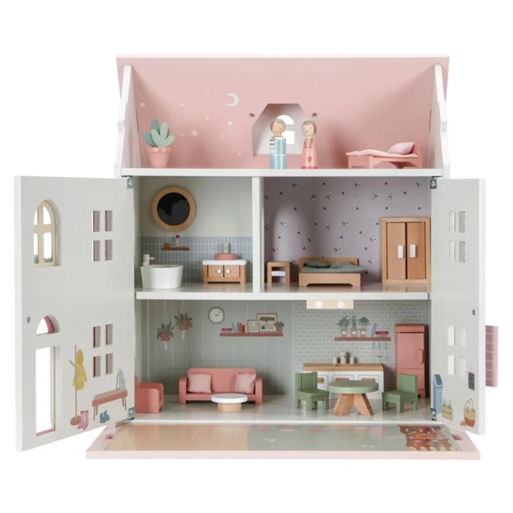 Little Dutch Casa de Muñecas Madera FSC ·*Niños Casas De Muñecas|Juguetes Waldorf