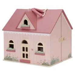 Little Dutch Casa de Muñecas Madera Portátil ·*Niños Casas De Muñecas|Juguetes Waldorf