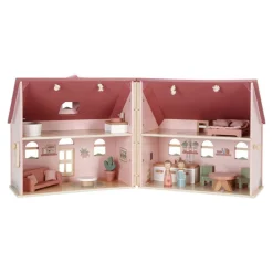 Little Dutch Casa de Muñecas Madera Portátil ·*Niños Casas De Muñecas|Juguetes Waldorf