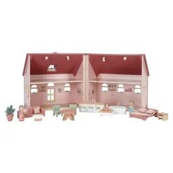 Little Dutch Casa de Muñecas Madera Portátil ·*Niños Casas De Muñecas|Juguetes Waldorf