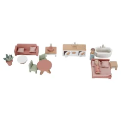 Little Dutch Casa de Muñecas Madera Portátil ·*Niños Casas De Muñecas|Juguetes Waldorf