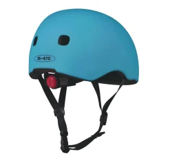Micro Casco Azul Océano Luz Led - Talla M*Niños Cascos De Bici Para Niños Y Niñas|Patinetes Infantiles