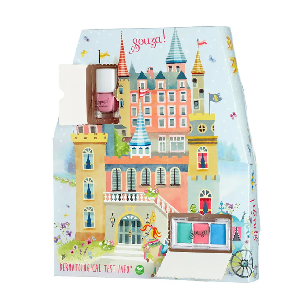 Souza Castillo de belleza ·*Niños Maletín De Maquillaje Para Niñas Y Niños|Disfraces Infantiles