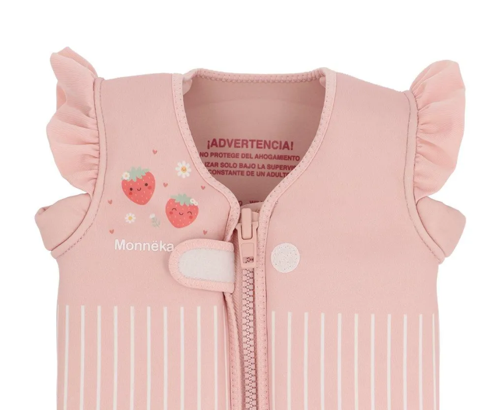 Monnëka Chaleco Flotador Aprendizaje · Strawberries* Chaleco Flotador Para Bebé