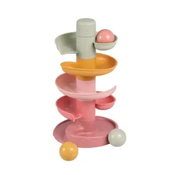 Little Dutch Circuito de bola Rosa ·*Niños Juguetes Y Juegos Motricidad Fina|Juguetes Apilables