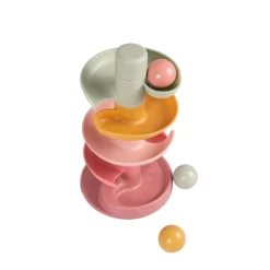 Little Dutch Circuito de bola Rosa ·*Niños Juguetes Y Juegos Motricidad Fina|Juguetes Apilables