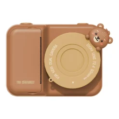 The Zoofamily Cámara Fotográfica instantánea Zoo Print Bear ·*Niños Cámaras Infantiles