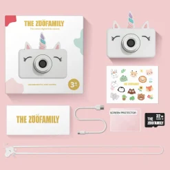 The Zoofamily Cámara Fotográfica Zoo Friends Unicorn ·*Niños Tecnología|Cámaras Infantiles