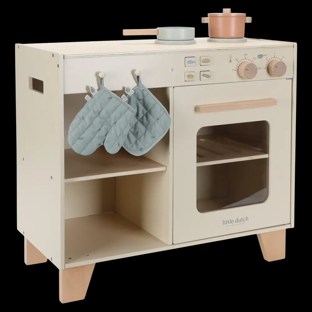 Little Dutch Cocina de Madera FSC ·*Niños Cocinas De Madera Y Accesorios Juguete|Juguetes Waldorf