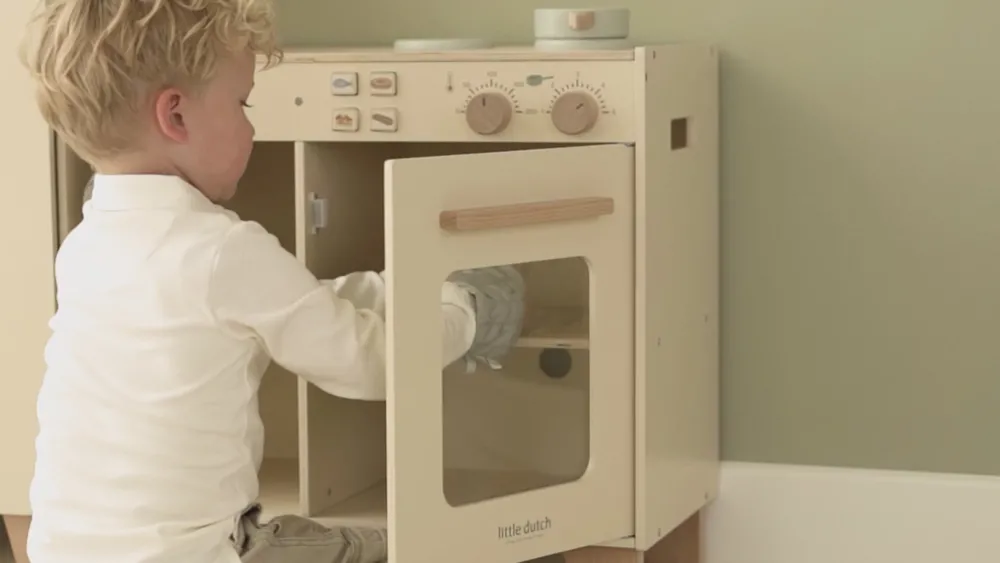 Little Dutch Cocina de Madera FSC ·*Niños Cocinas De Madera Y Accesorios Juguete|Juguetes Waldorf
