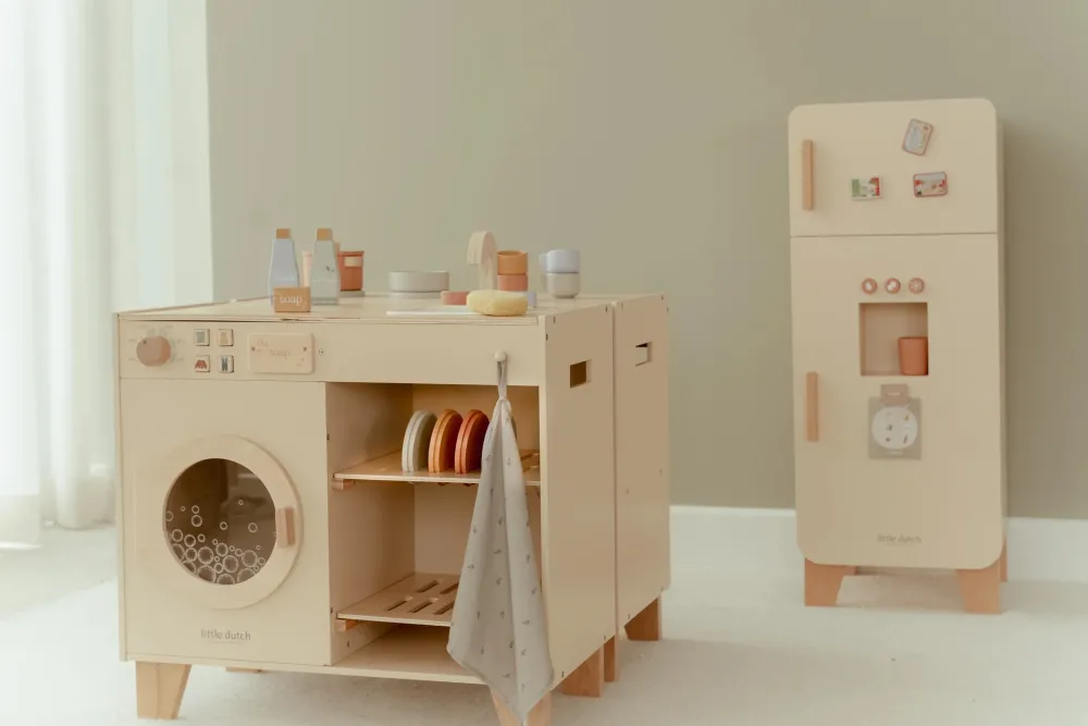 Little Dutch Cocina de Madera FSC ·*Niños Cocinas De Madera Y Accesorios Juguete|Juguetes Waldorf