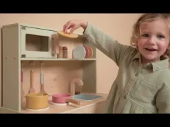 Little Dutch Cocina Menta ·*Niños Cocinas De Madera Y Accesorios Juguete|Juguetes Waldorf