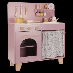 Little Dutch Cocina Rosa FSC ·*Niños Cocinas De Madera Y Accesorios Juguete|Juguetes Waldorf