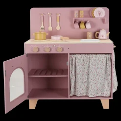 Little Dutch Cocina Rosa FSC ·*Niños Cocinas De Madera Y Accesorios Juguete|Juguetes Waldorf