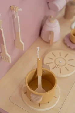 Little Dutch Cocina Rosa FSC ·*Niños Cocinas De Madera Y Accesorios Juguete|Juguetes Waldorf